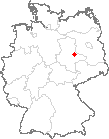 Karte Deetz bei Zerbst
